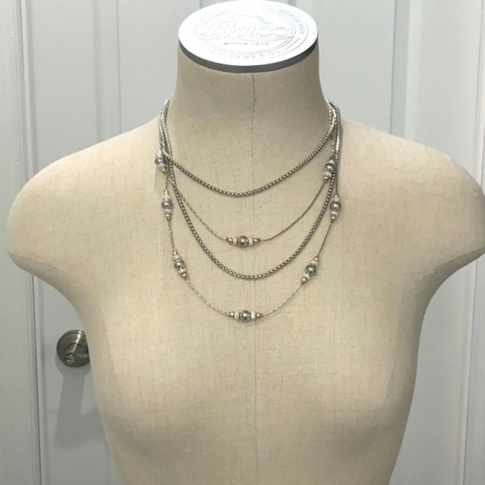 NY Co. Layered Necklace.  NWOT.